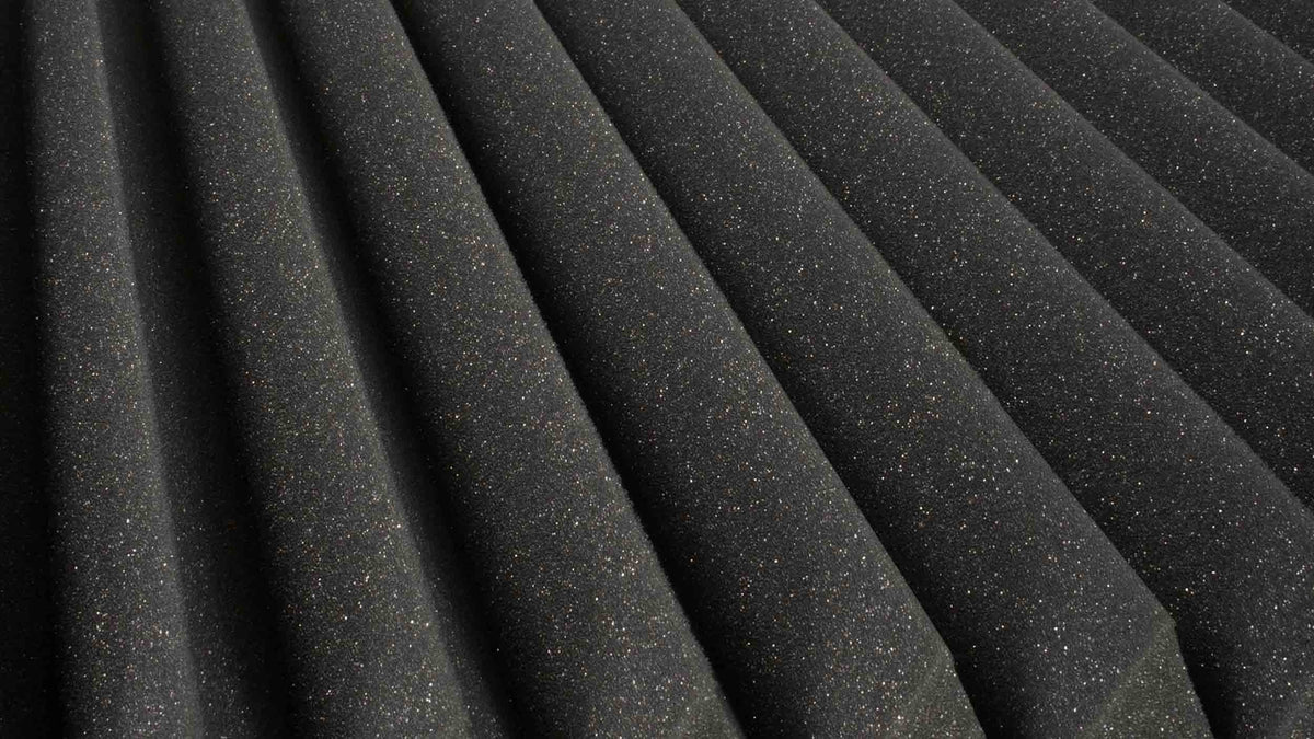 Ultimate Support WPW-24_12 Wedge Acoustic Foam Panels Charcoal - 12 Pack