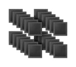 Ultimate Support WPB-12_24 Beveled Acoustic Foam Panels in Charcoal - 24 Pack