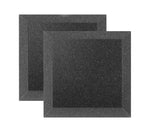 Ultimate Support WPB-12_24 Beveled Acoustic Foam Panels in Charcoal - 24 Pack