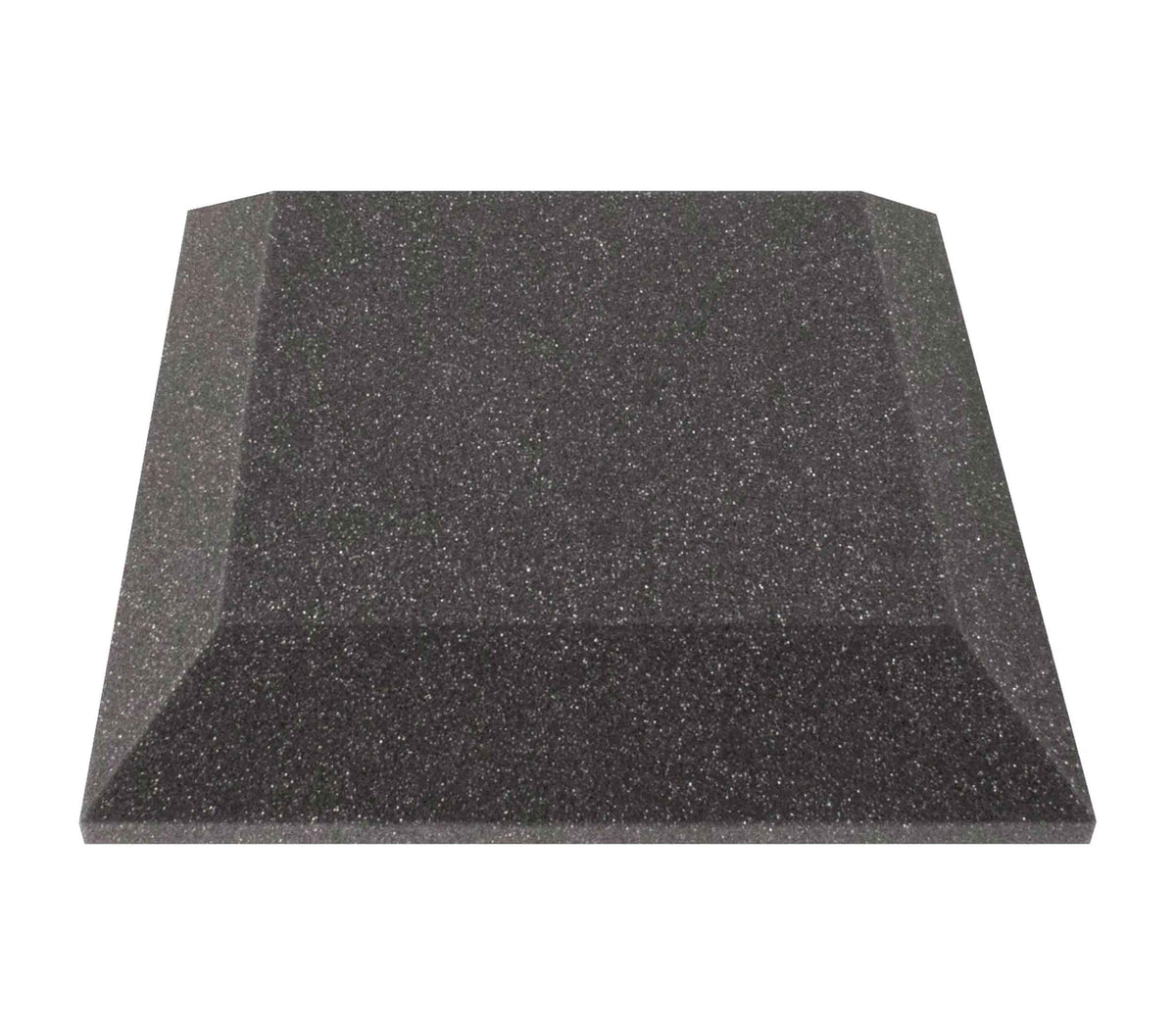 Ultimate Support WPB-12_24 Beveled Acoustic Foam Panels in Charcoal - 24 Pack