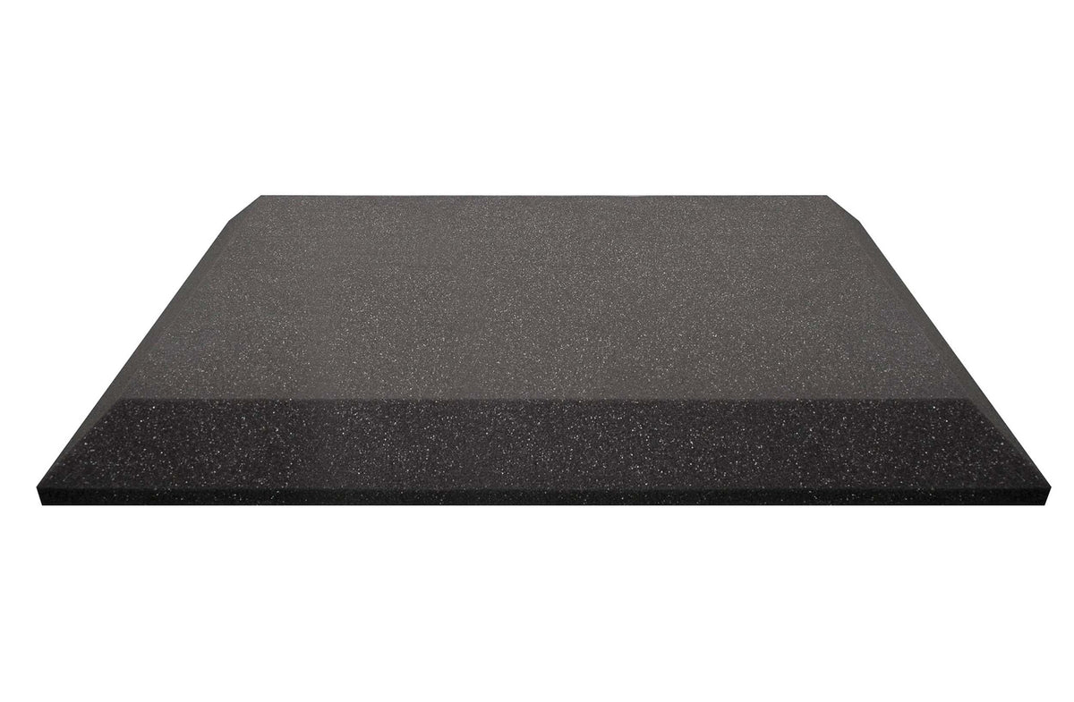 Ultimate Support WPB-24_12 Beveled Acoustic Foam Panels in Charcoal - 12 Pack