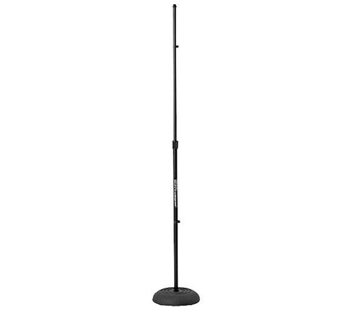 Ultimate Support JS-MCRB100 Round-Base Microphone Stand with Adjustable Height Weighted Die-Cast Base
