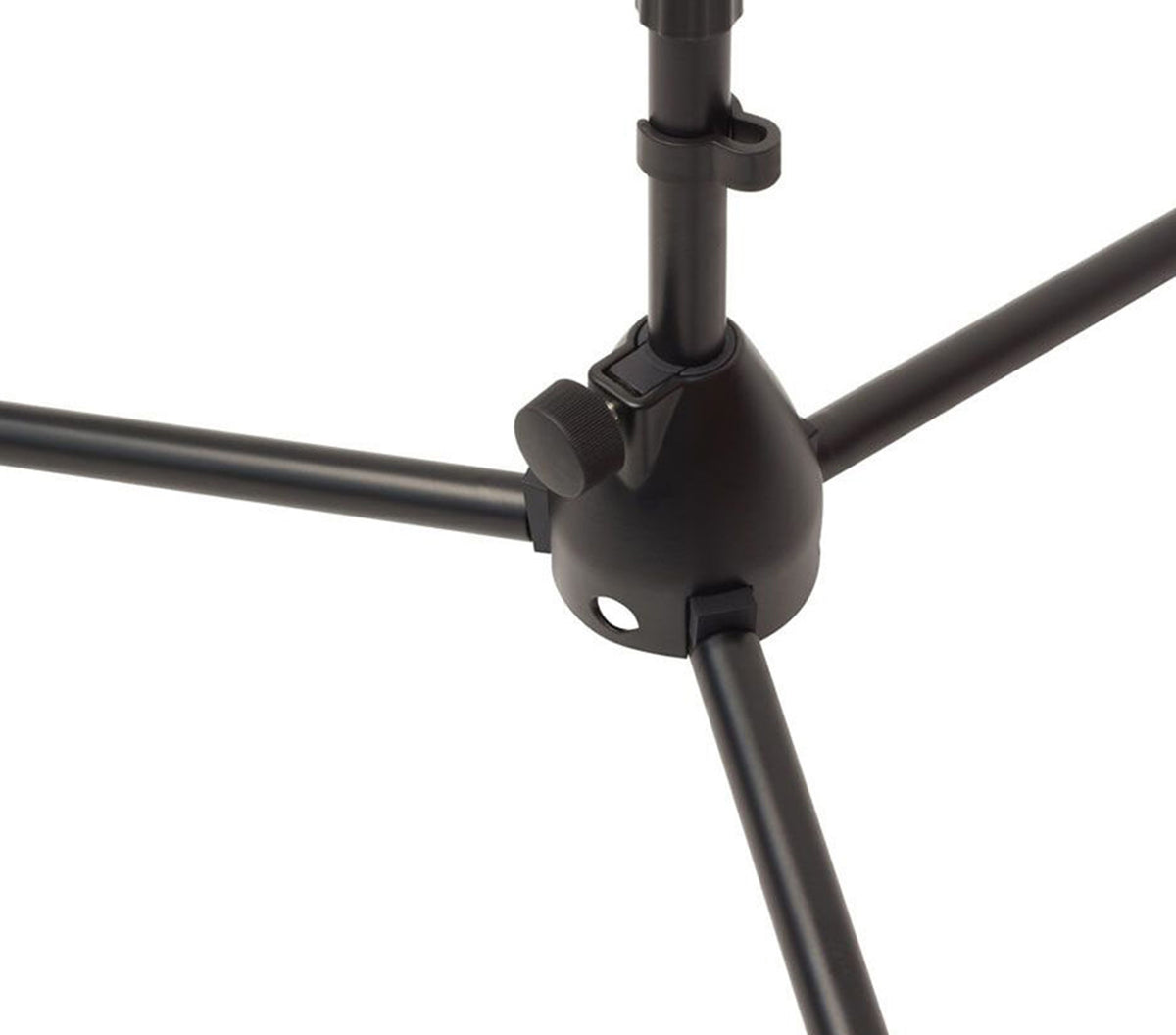 Ultimate Support JS-MCFB50 Short Tripod Microphone Stand with Fixed Boom for Kick Drums and Amps - 24 Inch