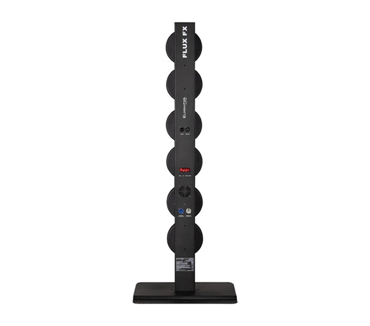 Eliminator Lighting Flux FX Multi-Effect LED Fixture - 360° Rotating Amber and RGB LED Effect