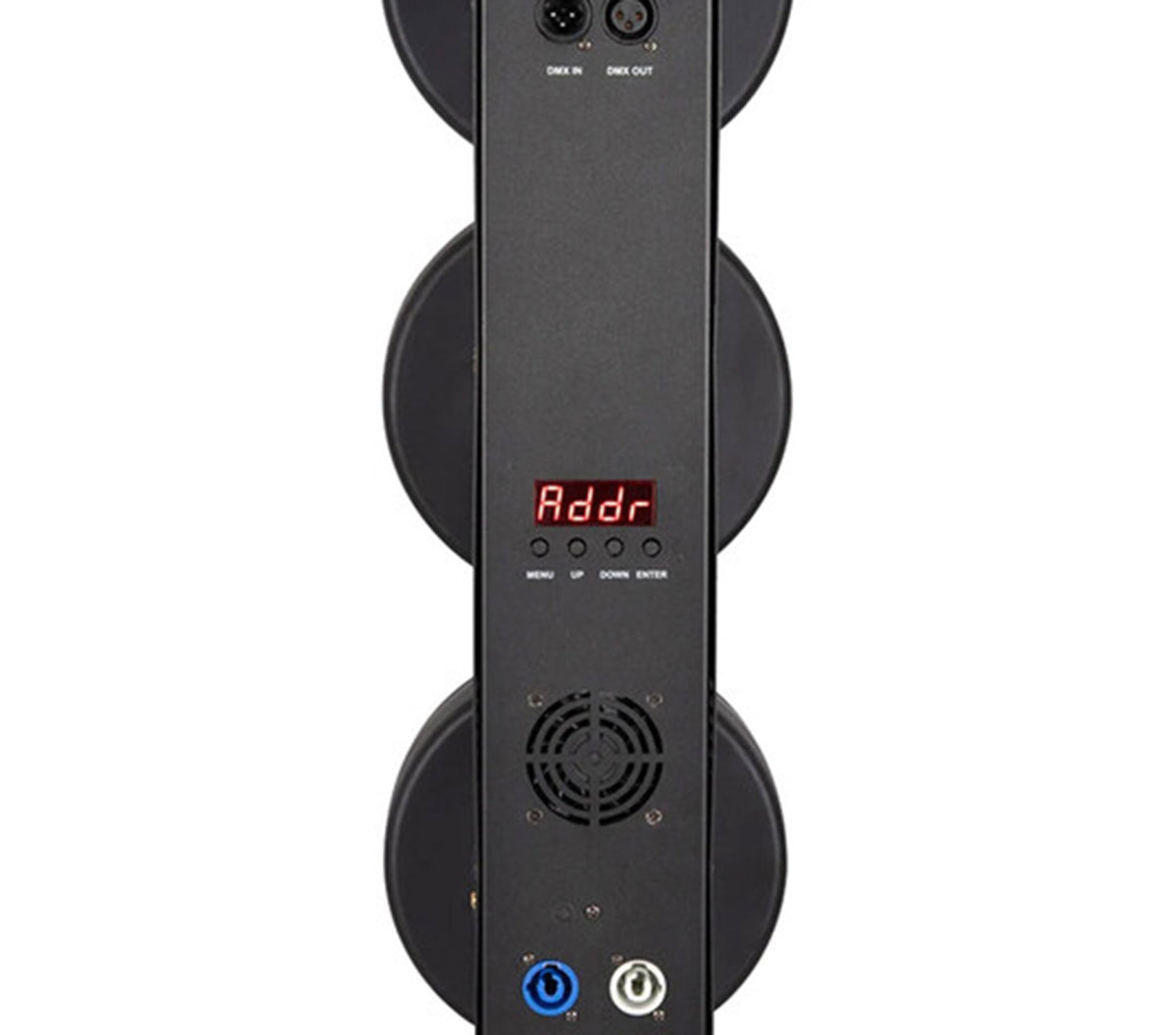 Eliminator Lighting Flux FX Multi-Effect LED Fixture - 360° Rotating Amber and RGB LED Effect