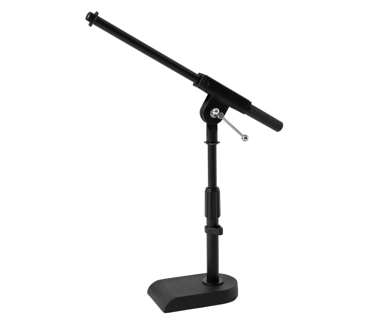 Ultimate Support JS-KD50 Kick Drum and Guitar Amp Microphone Stand with Fixed Boom Weighted Base - 19.5 Inch