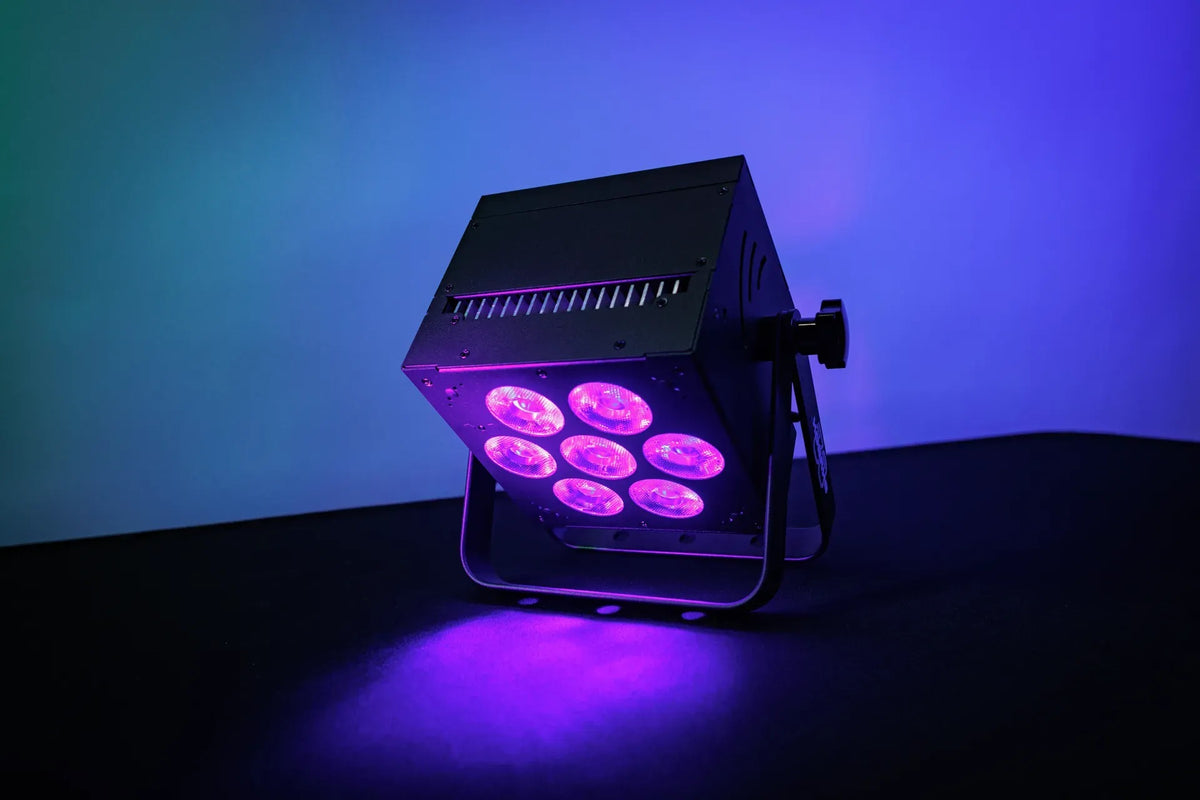 Blizzard Lighting SkyBox G2 EXA, Battery Powered RGBAW+UV LED Par Light
