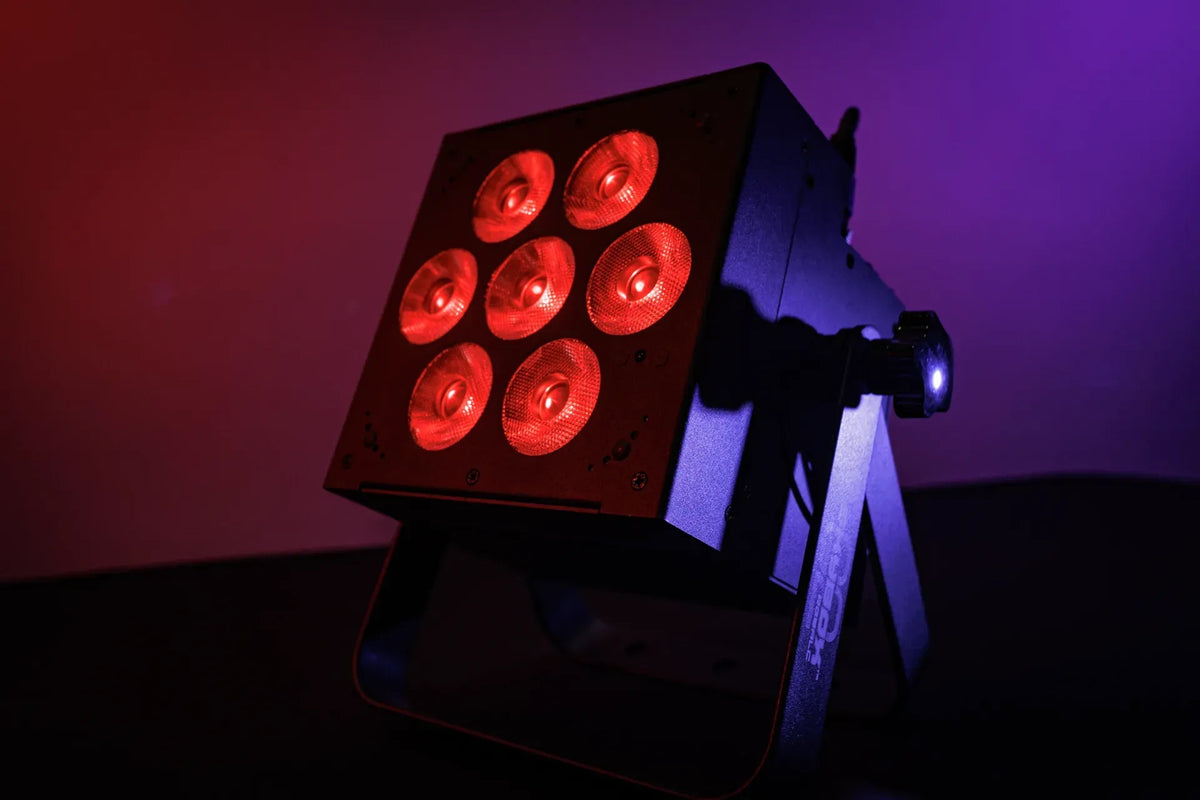 Blizzard Lighting SkyBox G2 EXA, Battery Powered RGBAW+UV LED Par Light