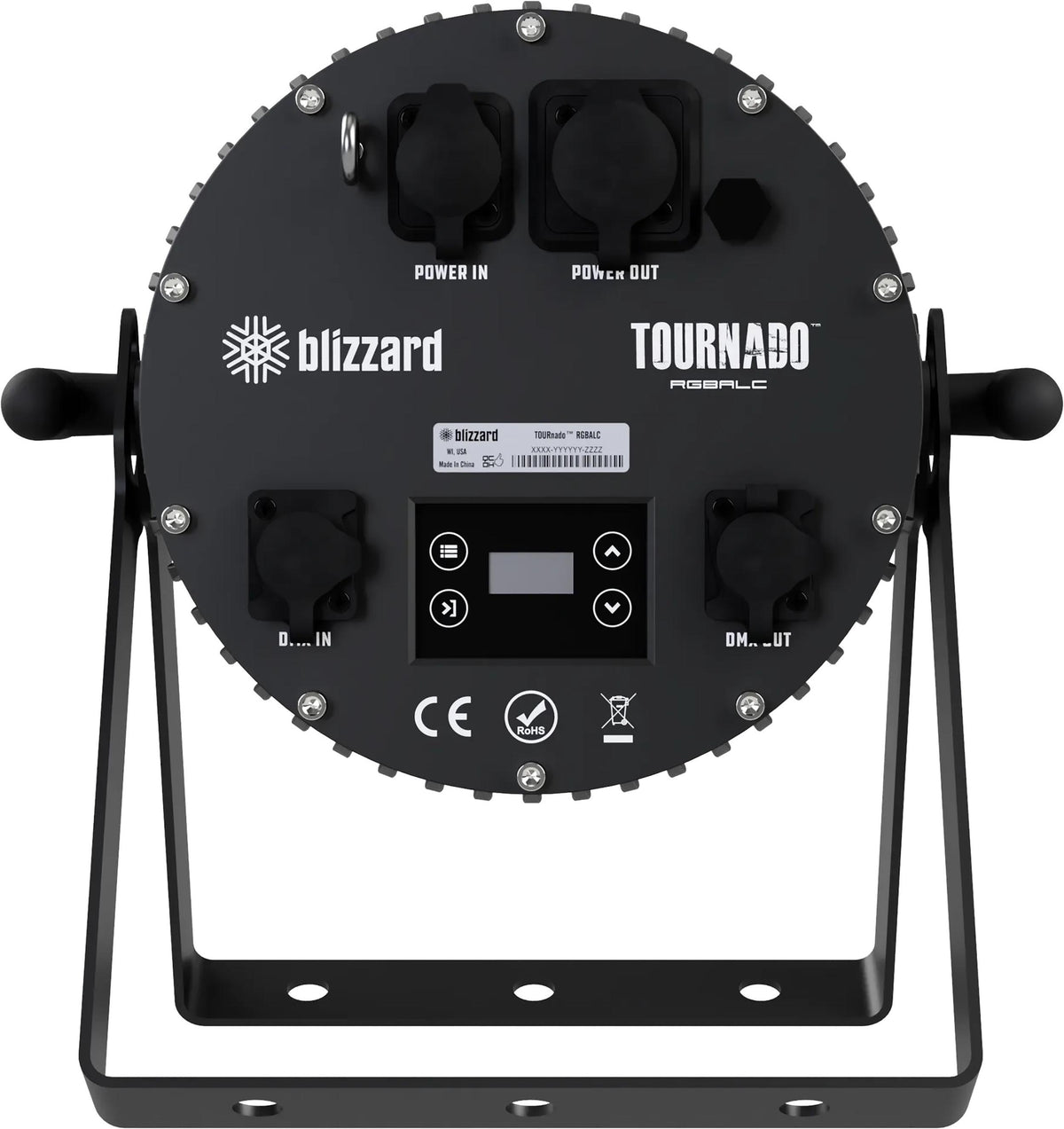 Blizzard Lighting TOURnado RGBALC IP65 6-in-1 LED Outdoor Par Light