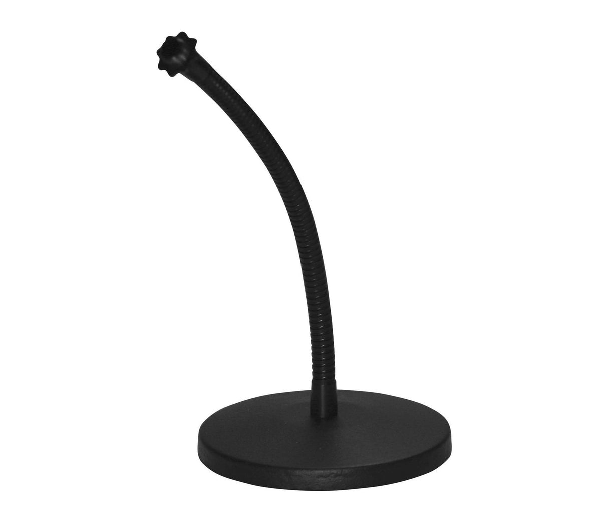 Ultimate Support JS-DMS75 Desktop Gooseneck Microphone Stand with Flexible Shaft Weighted Base - 12 Inch