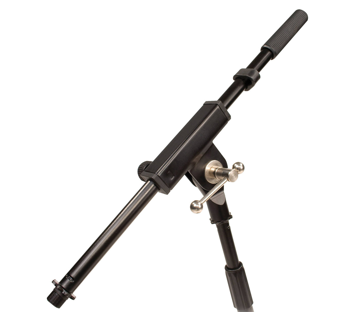 Ultimate Support JS-KD55 Kick Drum and Guitar Amp Microphone Stand with Adjustable Height Fixed Boom - 16.5 Inch