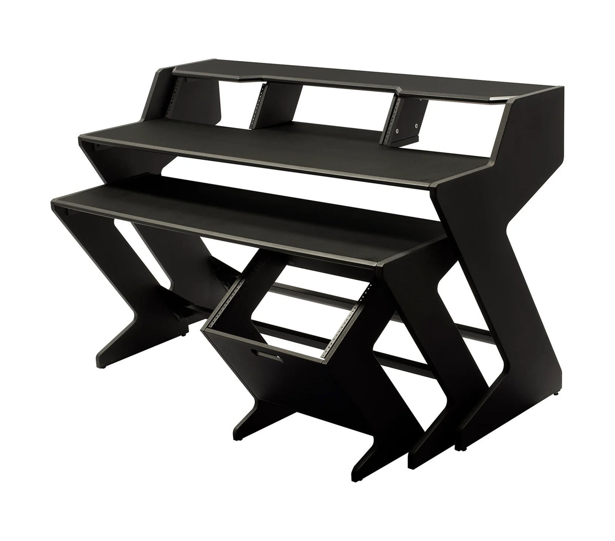 Ultimate Support Nucleus-Z Navigator Studio Workstation with 16 Rack Spaces - 64.5-Inch
