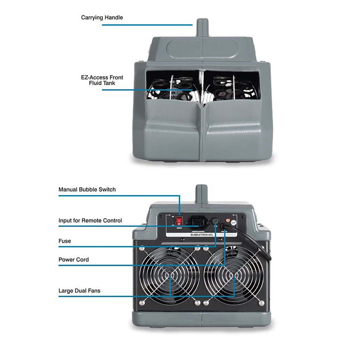 B-Stock: Eliminator Lighting Bubbletron EXL, Portable High Output Bubble Machine