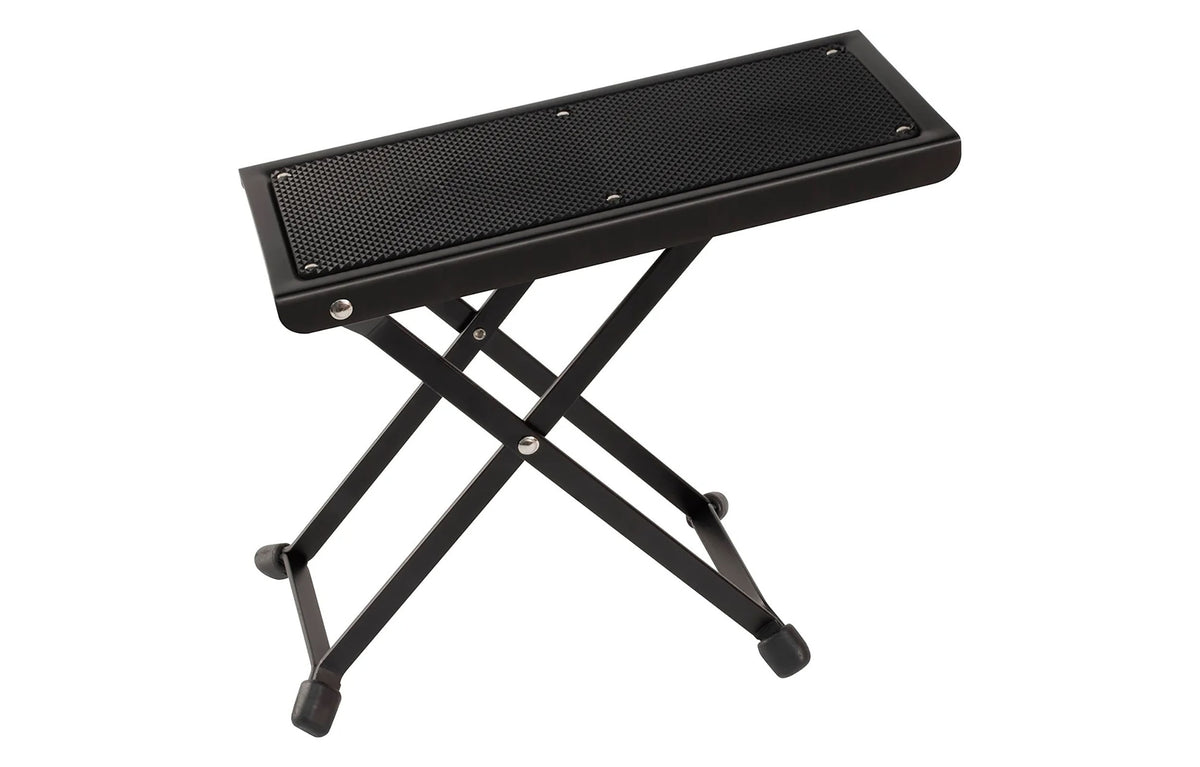 Ultimate Support JS-FT100B Adjustable Folding Guitar Footstool with Non-Slip Pad