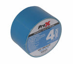 ProX XGF-460BLUE Neon Blue Gaffer Tape with Residue-Free Removal - 4-Inch