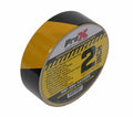 ProX XGF-260HAZARD Hazard Stripe Gaffer Tape Black and Yellow 60 Yards with Residue-Free Removal - 2-Inch