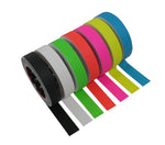 ProX XGF-120FLX7 Matte Gaffer Tape Multi-Color 7-Roll for Cable Color Coding - 1-Inch