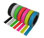 ProX XGF-120FLX7 Matte Gaffer Tape Multi-Color 7-Roll for Cable Color Coding - 1-Inch