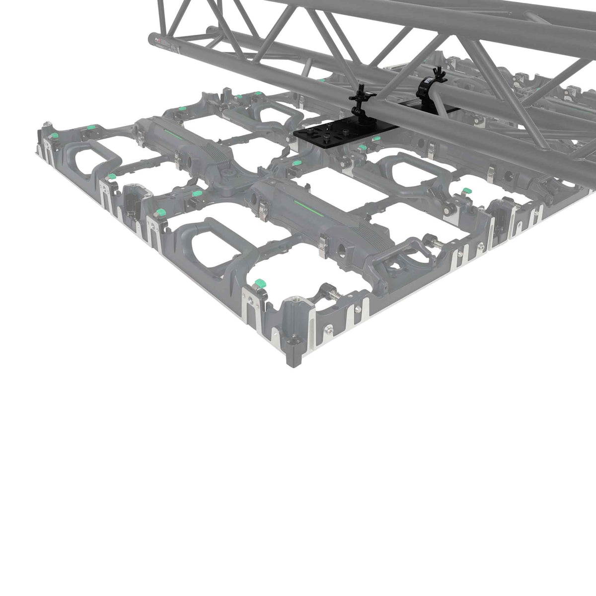 ProX XT-TCTRIO, Truss Mounting Plate for 3 LED Panels with Adjustable Clamp