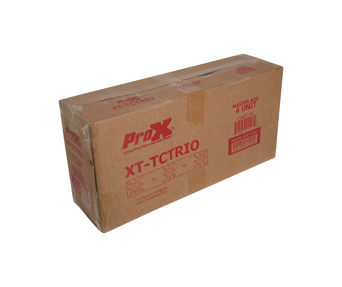ProX XT-TCTRIO, Truss Mounting Plate for 3 LED Panels with Adjustable Clamp