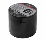 ProX XGF-660BLKTT Black Matte Tunnel Tape 60 Yards with Cable-Safe Adhesive Channels - 6 Inch