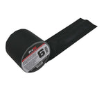 ProX XGF-660BLKTT Black Matte Tunnel Tape 60 Yards with Cable-Safe Adhesive Channels - 6 Inch