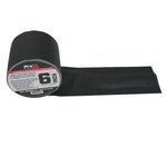 ProX XGF-660BLKTT Black Matte Tunnel Tape 60 Yards with Cable-Safe Adhesive Channels - 6 Inch