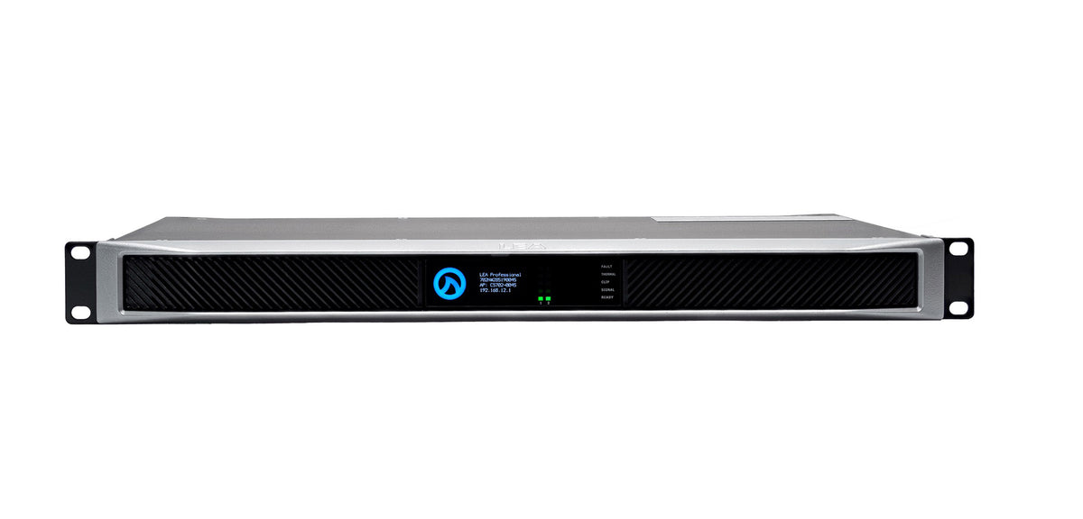 LEA Professional CS702 ConnectSeries 2-Channel Networked Amplifier with Ethernet