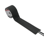 ProX XGF-460BLKTT Black Matte Tunnel Tape 60 Yards for Cable Runs and Clean Floor Removal - 4-Inch