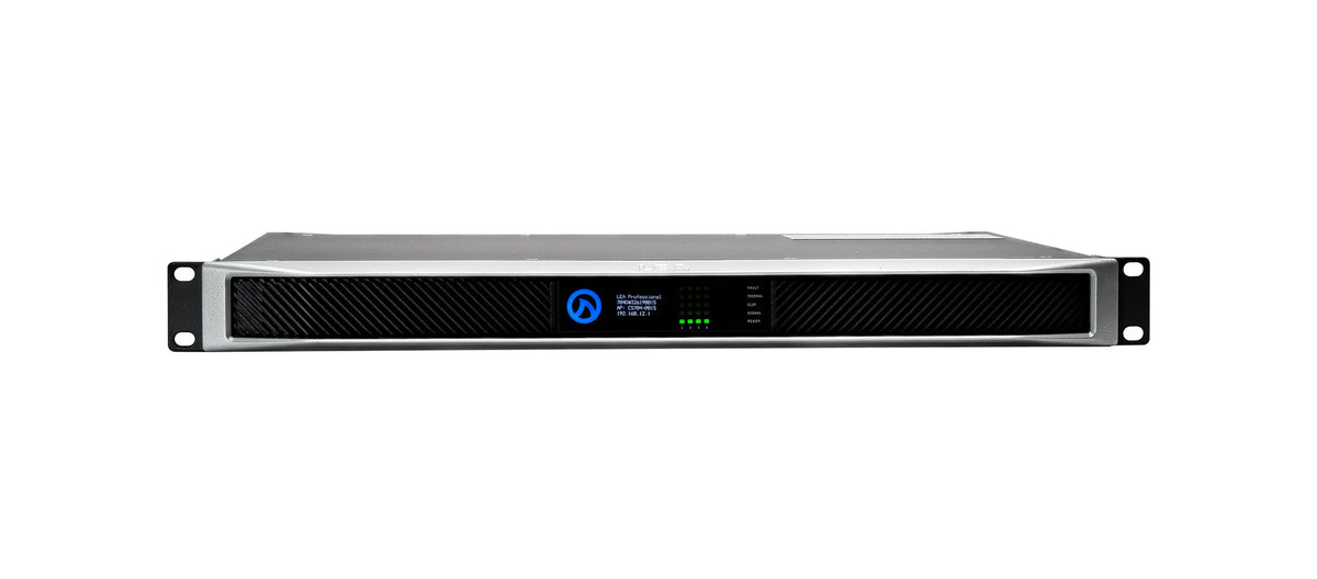 LEA Professional CS702D-ADSP, 2-Channel Dante Smart Amplifier 700W per Channel
