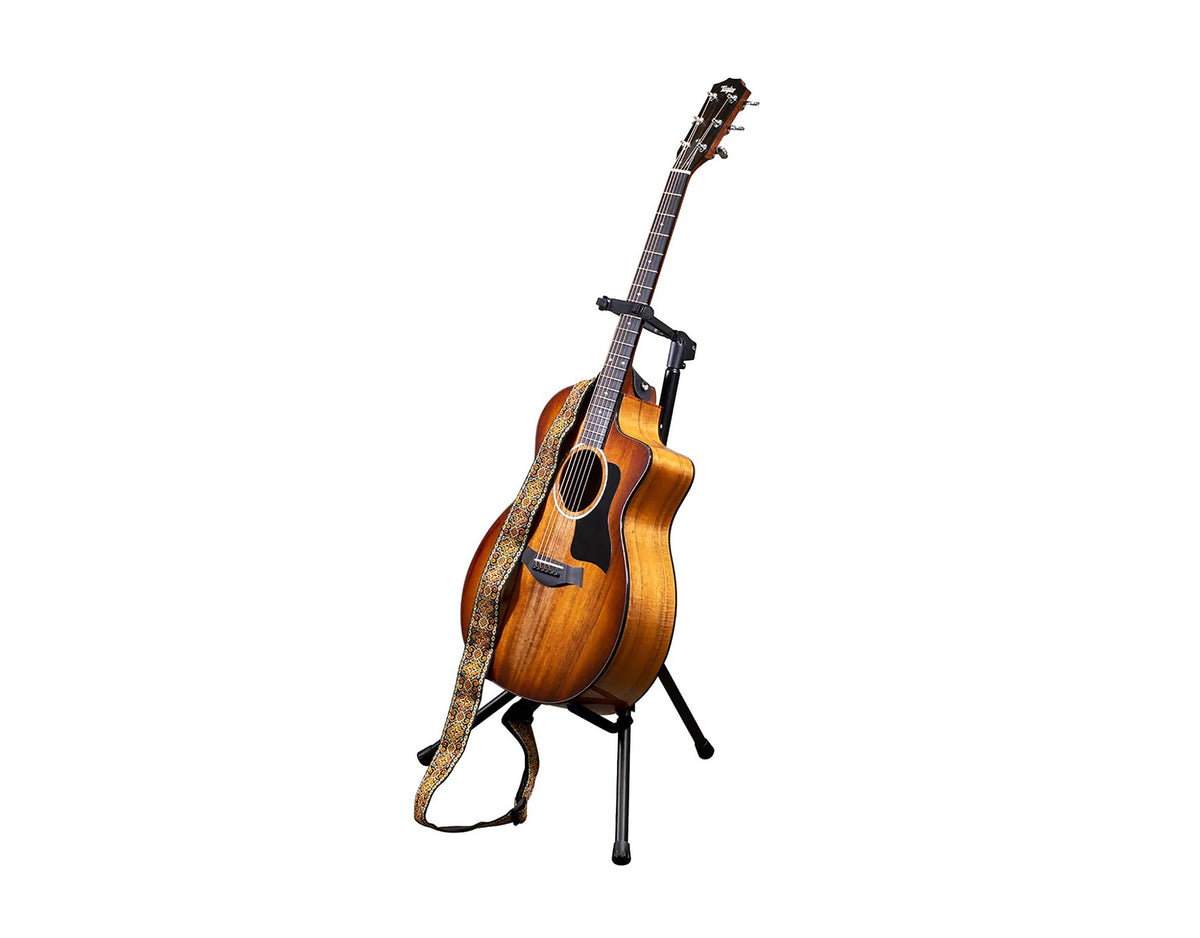Ultimate Support GS-200+ Genesis Folding Guitar Stand with Push Button Locking System