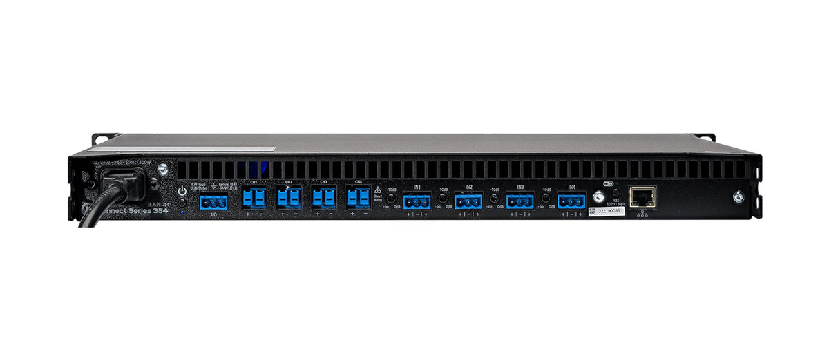 LEA Professional CS354-G, 4-Channel Network Smart Amplifier 350W per Channel
