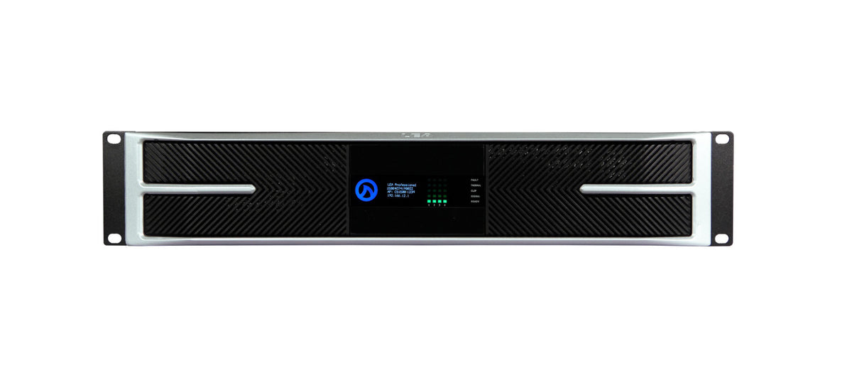 LEA Professional CS1504-G, 4-Channel Network Smart Amplifier 1500W per Channel
