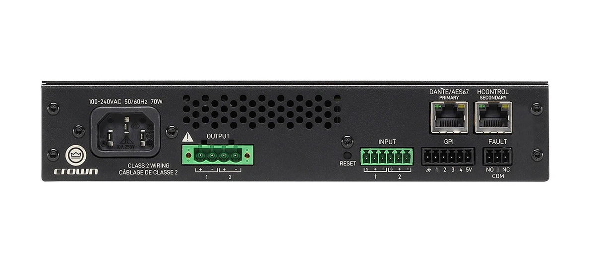 Crown Audio CTD-2125 2-Channel Power Amplifier with 125W per Channel