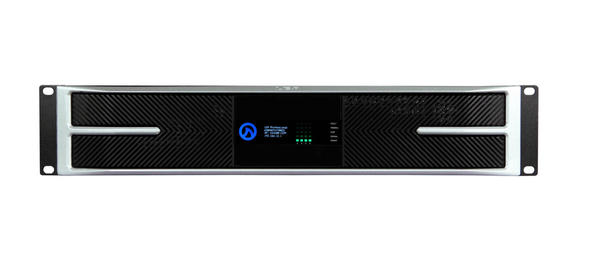 LEA Professional CS1504D-G, 4-Channel Dante Smart Amplifier 1500W per Channel