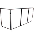 B-Stock : ProX XF-5X3048B Five Panel Frame DJ Facade with Stainless Quick Release 180 Degree Hinges
