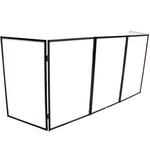 B-Stock : ProX XF-5X3048B Five Panel Frame DJ Facade with Stainless Quick Release 180 Degree Hinges
