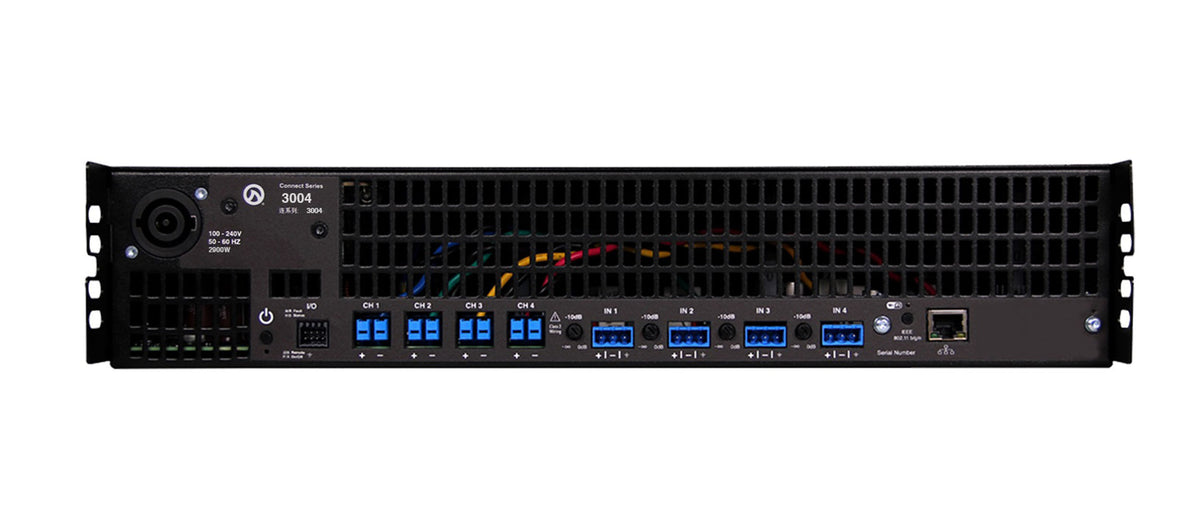 LEA Professional CDS3004, 4-Channel Cinema Digital Smart Amplifier 3000W per Channel