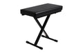 Ultimate Support JS-XB100-B Extra-Capacity Black Keyboard Bench - 300 lbs