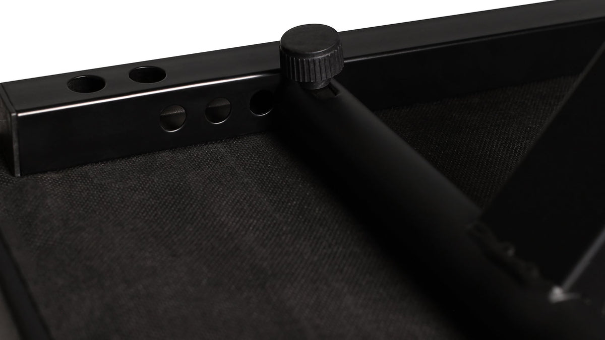 Ultimate Support JS-XB100-B Extra-Capacity Black Keyboard Bench - 300 lbs