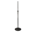 Ultimate Support Pro-R-ST Pro Series R Microphone Stand - Weighted Round Base with Quarter-Turn Clutch