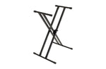 Ultimate Support IQ-X-2000 Double-Braced X-Style Keyboard Stand - 150 lbs Capacity