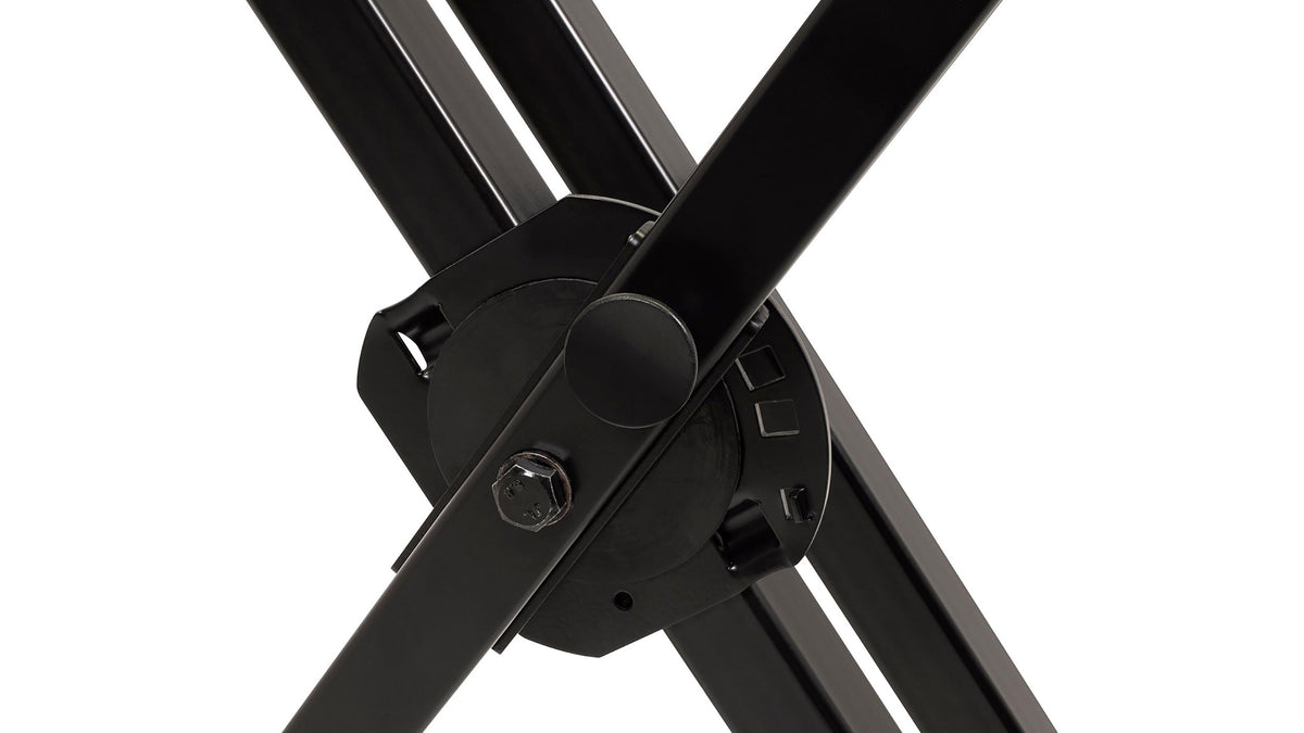 Ultimate Support IQ-X-2000 Double-Braced X-Style Keyboard Stand - 150 lbs Capacity