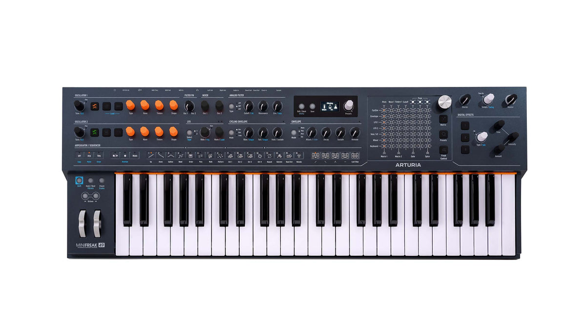 Arturia MiniFreak 49-Key Hybrid Polyphonic Synthesizer with Touch Matrix