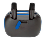 Gemini MPA-K100 portable Bluetooth Karaoke Speaker with 2 Wireless Mics and Party Lights