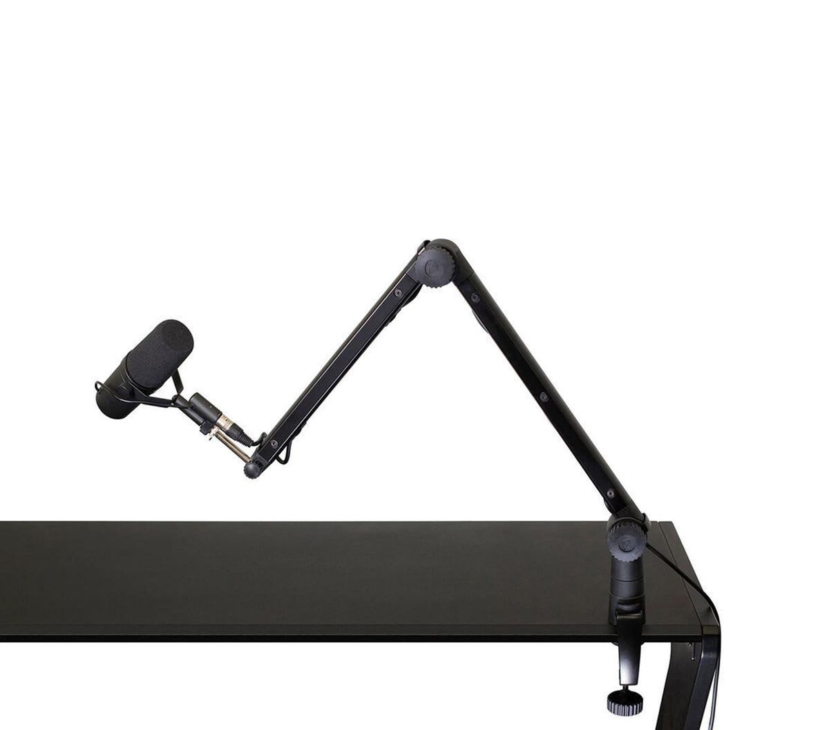 Ultimate Support BCM-300 Deluxe Broadcast Microphone Stand with Rotating Desk Clamp