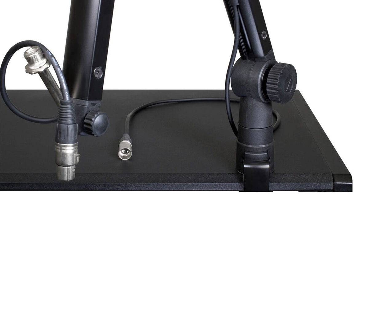 Ultimate Support BCM-300 Deluxe Broadcast Microphone Stand with Rotating Desk Clamp