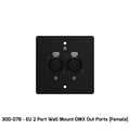 ChamSys GeNetix GW2O DMX Out Wall Mount Node 2-Port