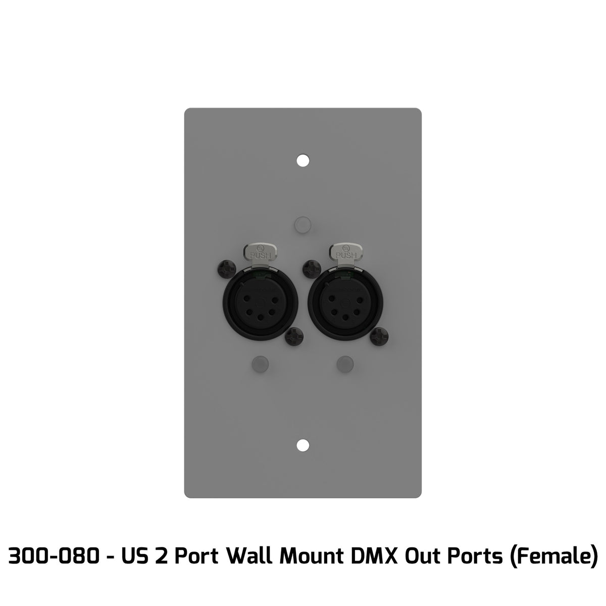 ChamSys GeNetix GW2O DMX Out Wall Mount Node 2-Port