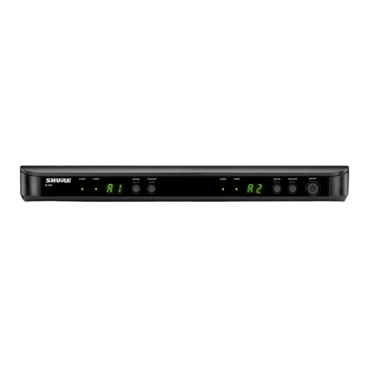 B-Stock : Shure BLX288/PG58-J11 Dual Handheld Wireless Microphones System with two PG58 Transmitters - J11 (596-616 MHz)